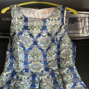 Adorable Bañana Brand Yellow and Blue Dress, Size Small